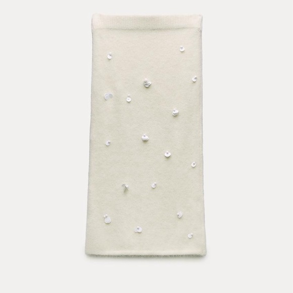 Sequin Alpaca Blend  Skirt (1 day sale!) - Picture 3 of 8